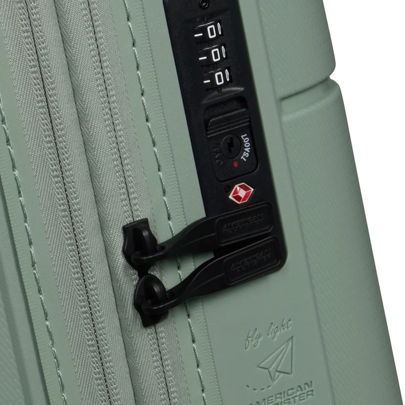 American Tourister Dashpop - Trolley de cabina de 4 ruedas 55 cm expandible (grün)
