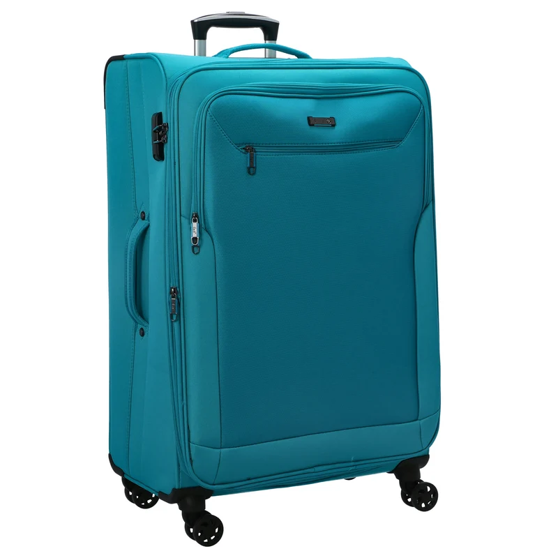 D&N Travel Line 6804 - Trolley de 4 ruedas 76 cm (türkis)