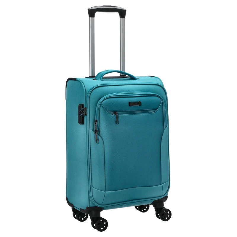D&N Travel Line 6804 - Trolley de cabina S 55 cm (türkis)