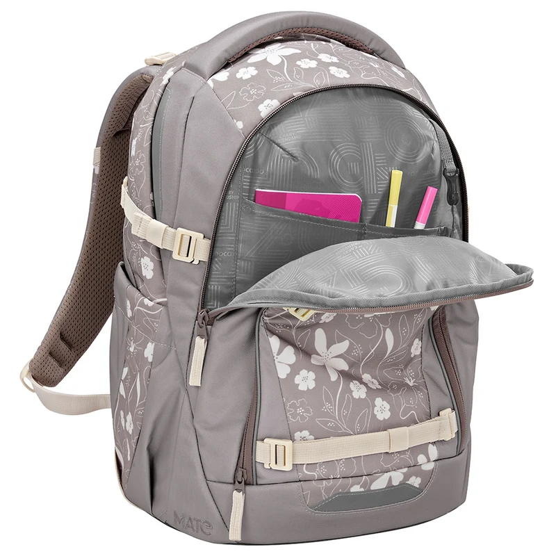 Coocazoo Mate - Mochila escolar 48 cm (Vanilla Bloom)