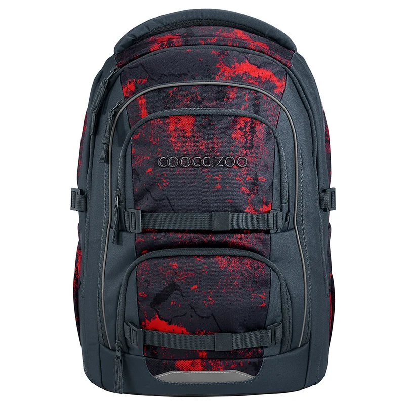 Coocazoo Porter - Mochila escolar 44 cm (Broken Black)