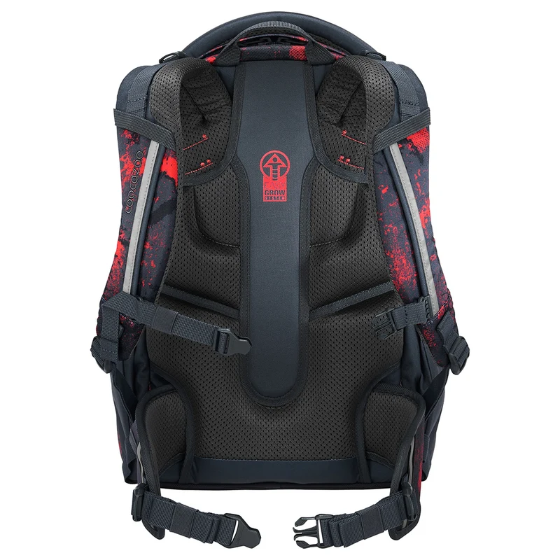 Coocazoo Porter - Mochila escolar 44 cm (Broken Black)