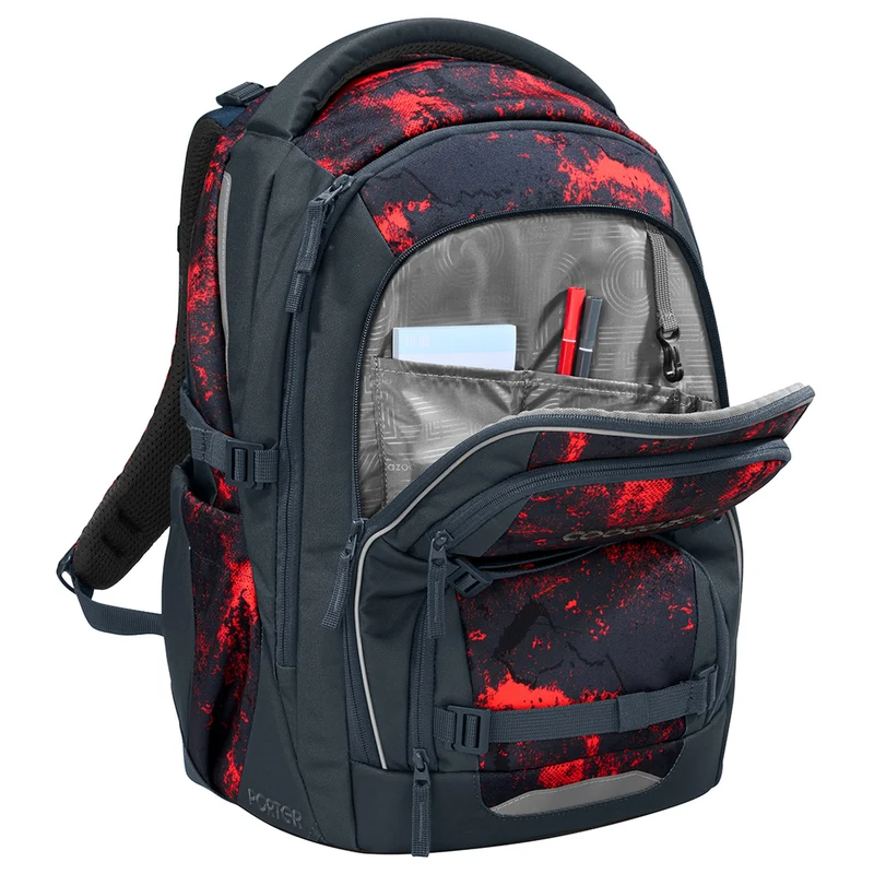 Coocazoo Porter - Mochila escolar 44 cm (Broken Black)