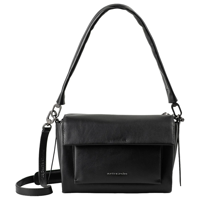 aunts & uncles Noon - Bolso de hombro 26 cm (jet black)