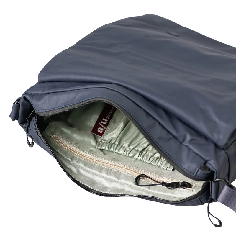 aunts & uncles Aoki RE Lite - Bandolera 28 cm (outer space)