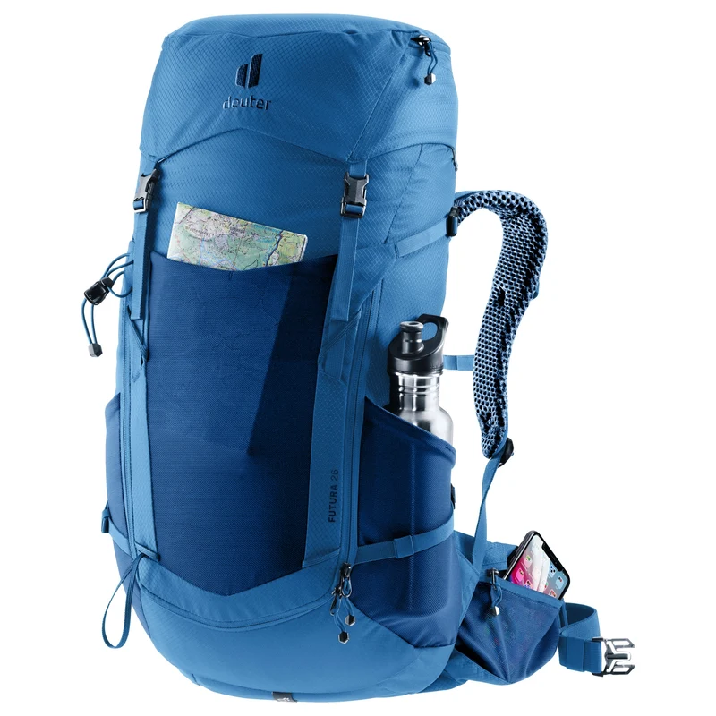 Deuter Futura 26 - Mochila de senderismo 62 cm (nightblue-baltic)