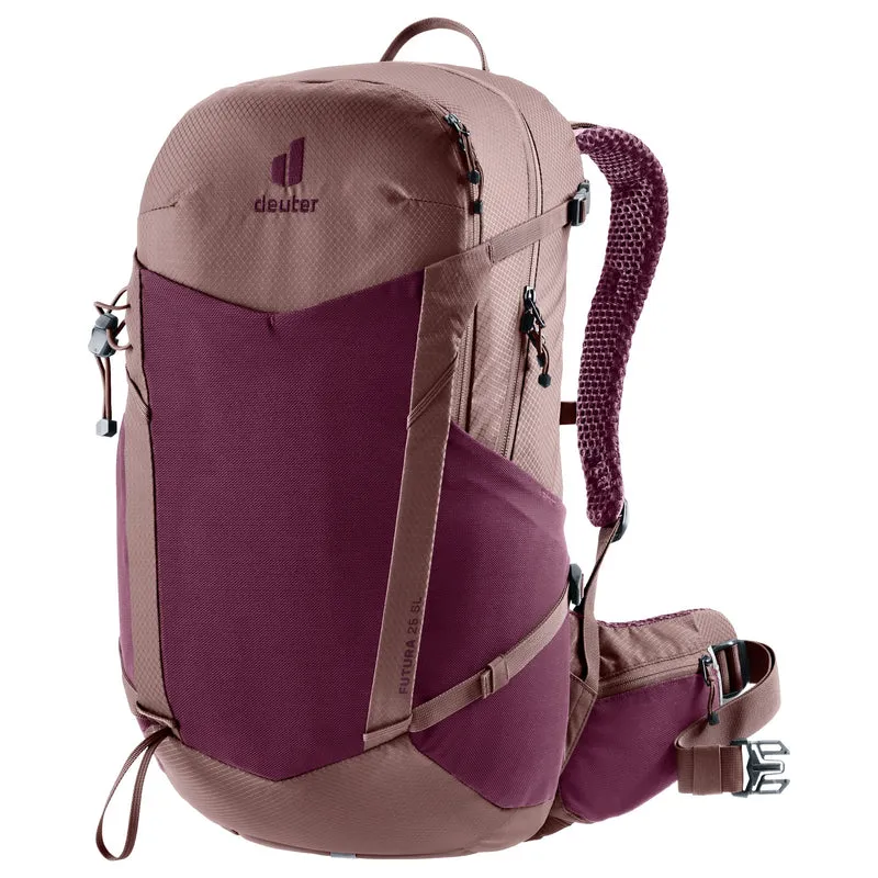 Deuter Futura 25 SL - Mochila de senderismo 52 cm (cassis-ashrose)