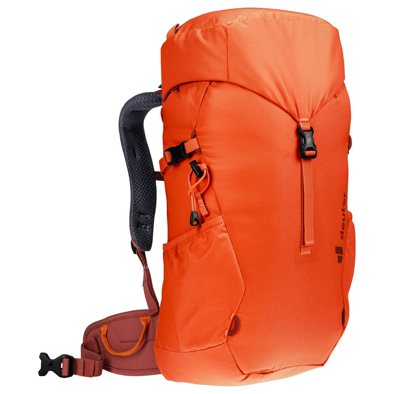 Deuter Climber 22 - Mochila de senderismo junior 50 cm (papaya-redwood)