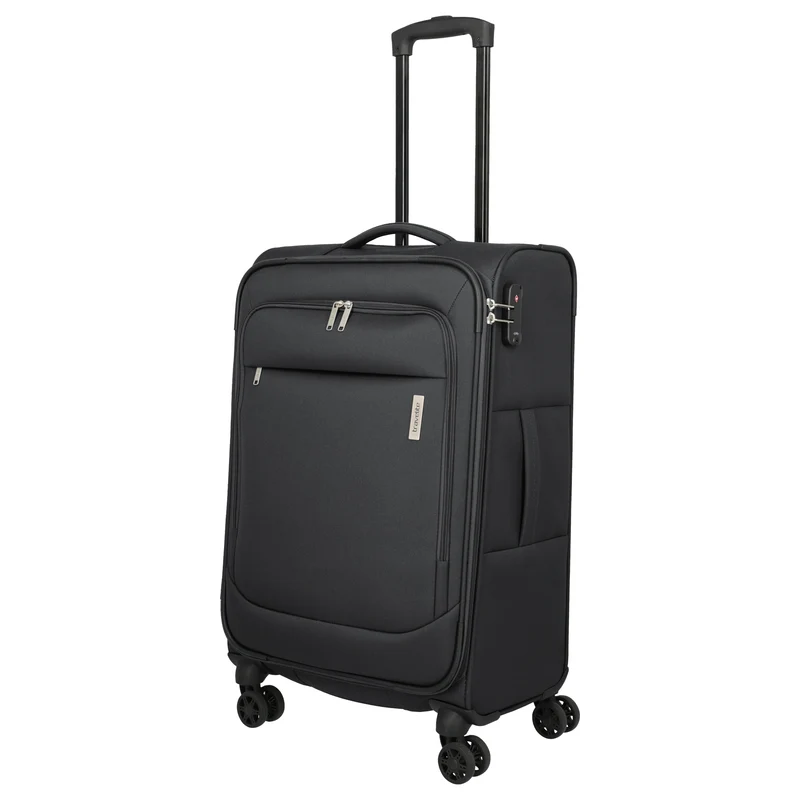 Travelite Priego - Trolley de 4 ruedas 66 cm (anthracite)