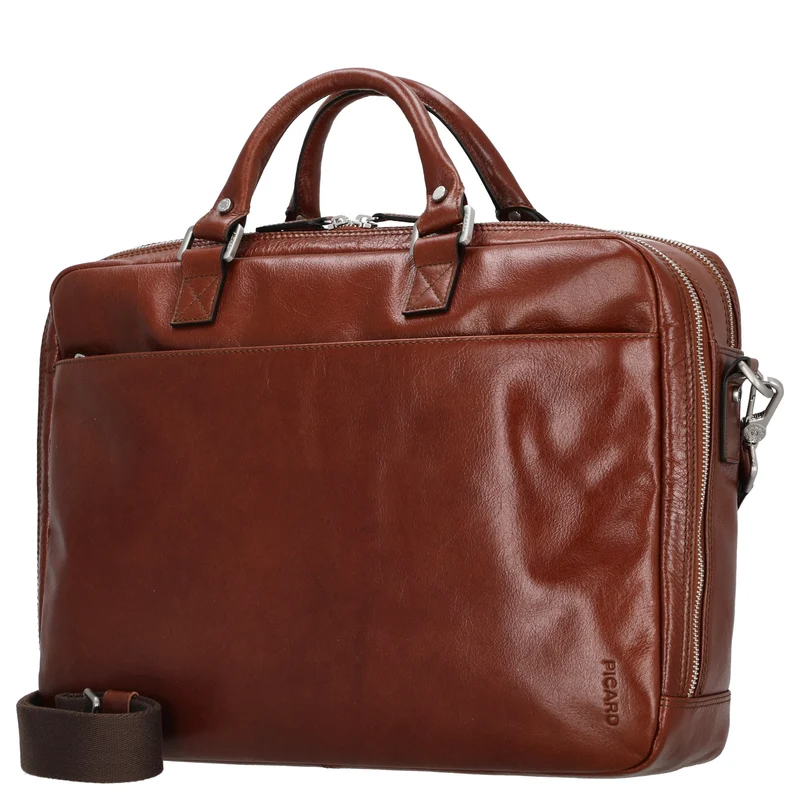 Picard Buddy - Maletín 42 cm (cognac)