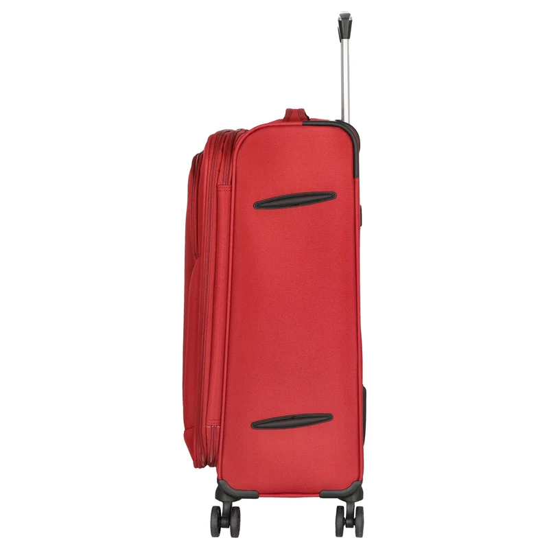 D&N Travel Line 6804 - Trolley de 4 ruedas M 66 cm (dunkelrot)