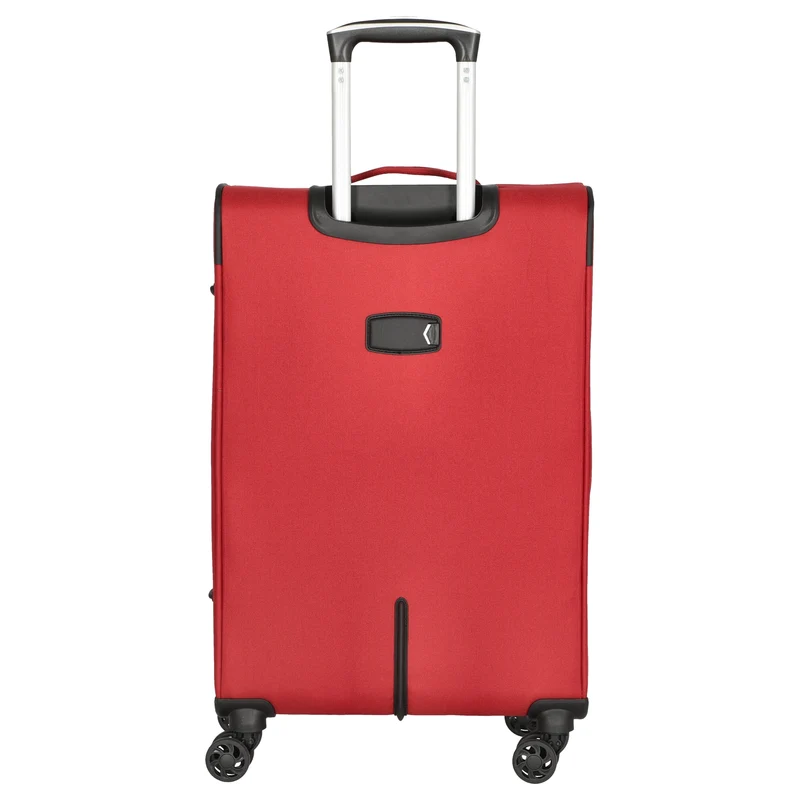 D&N Travel Line 6804 - Trolley de 4 ruedas M 66 cm (dunkelrot)