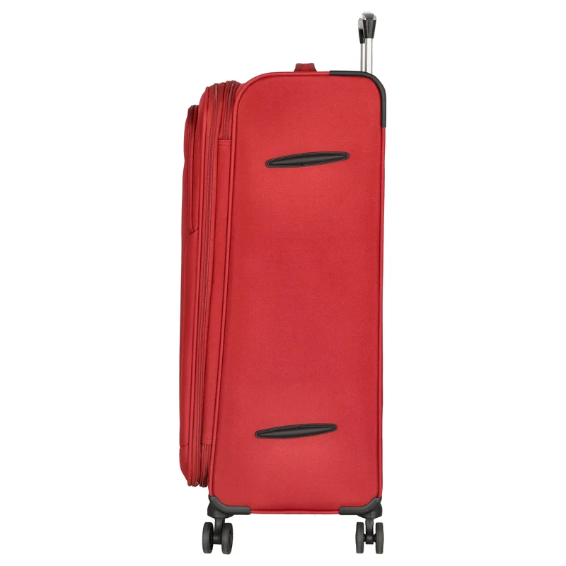 D&N Travel Line 6804 - Trolley de 4 ruedas L 76 cm (dunkelrot)