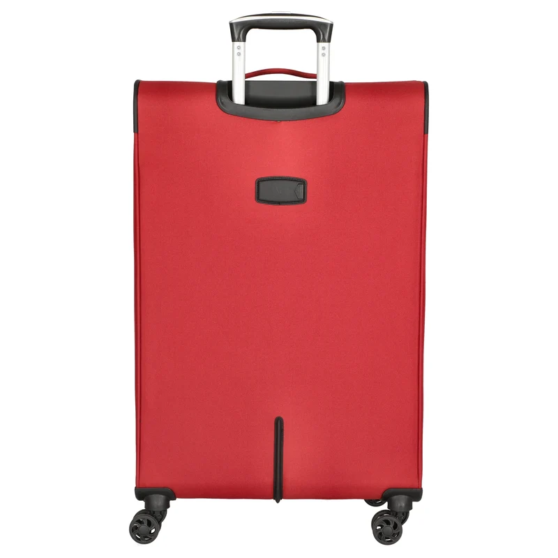 D&N Travel Line 6804 - Trolley de 4 ruedas L 76 cm (dunkelrot)