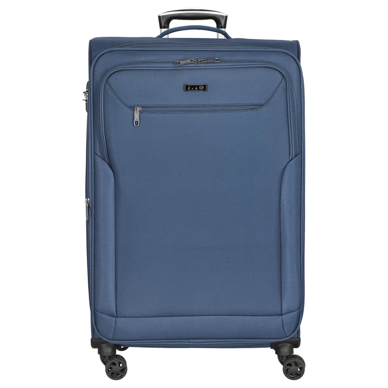 D&N Travel Line 6804 - Trolley de 4 ruedas L 76 cm (blau)