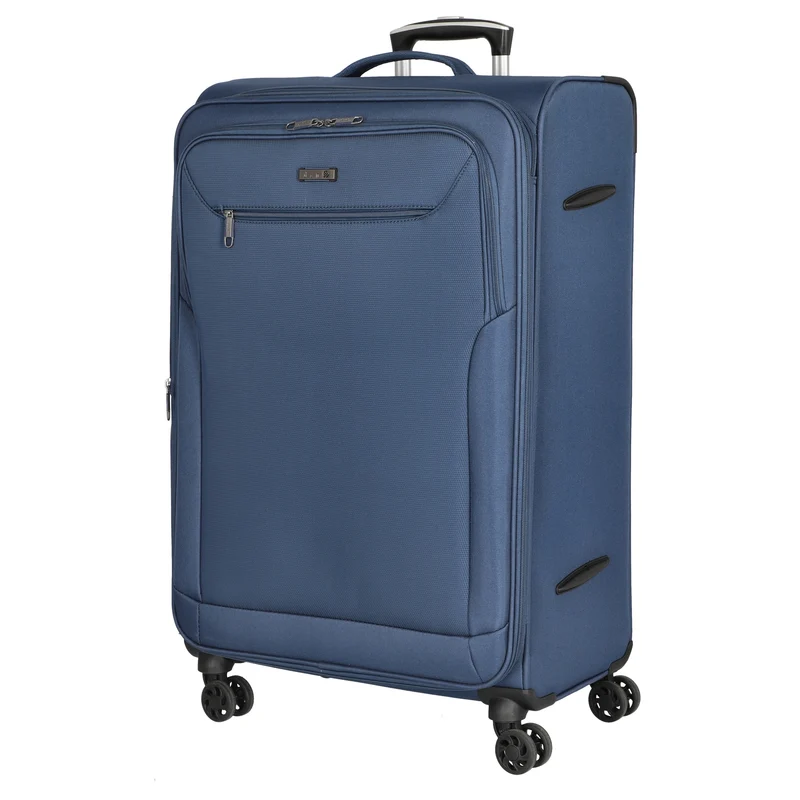 D&N Travel Line 6804 - Trolley de 4 ruedas L 76 cm (blau)