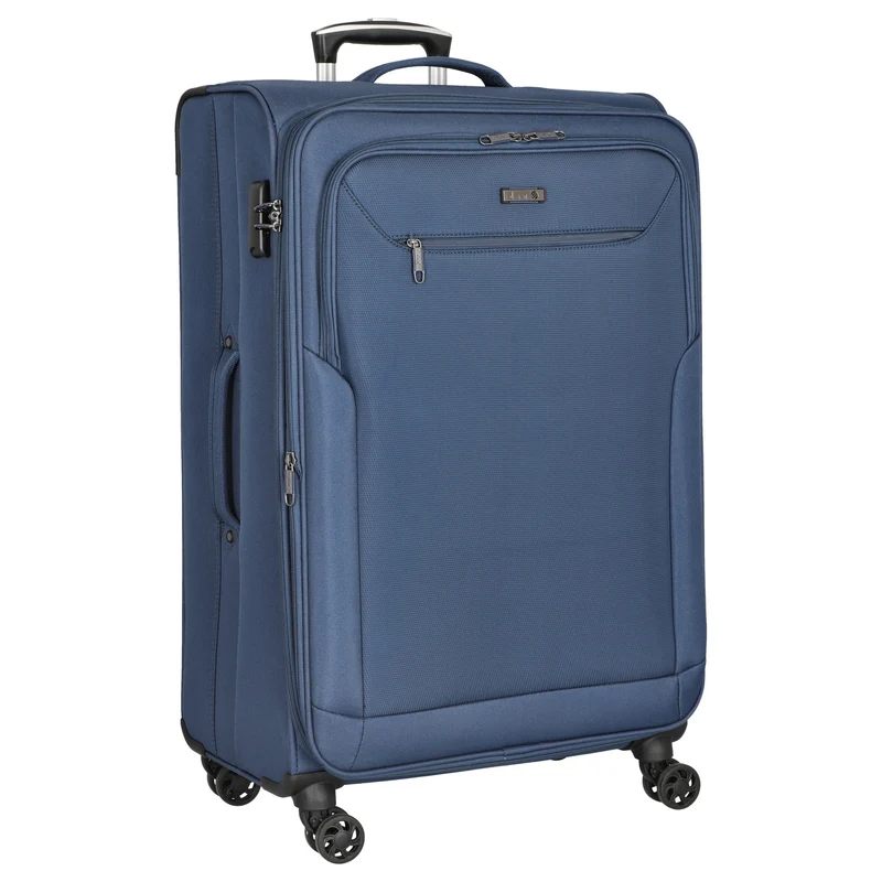 D&N Travel Line 6804 - Trolley de 4 ruedas L 76 cm (blau)