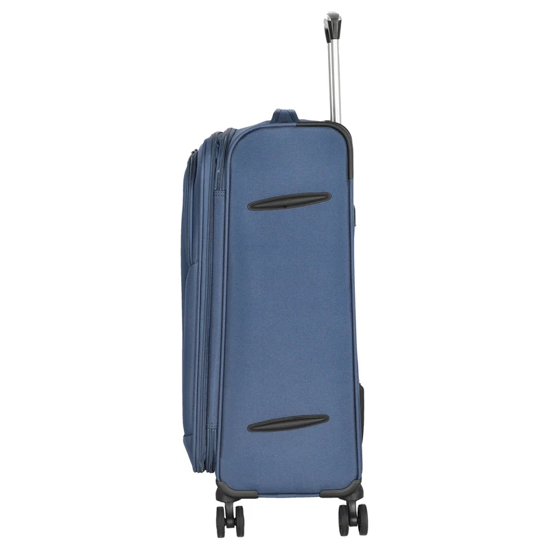 D&N Travel Line 6804 - Trolley con 4 ruedas M 66 cm (blau)