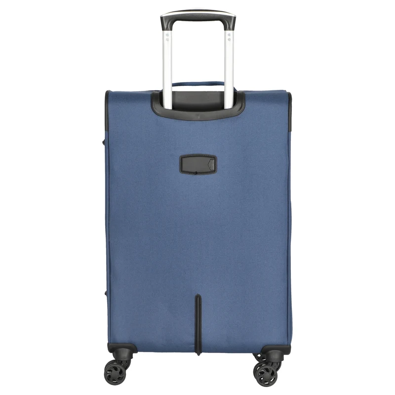 D&N Travel Line 6804 - Trolley con 4 ruedas M 66 cm (blau)