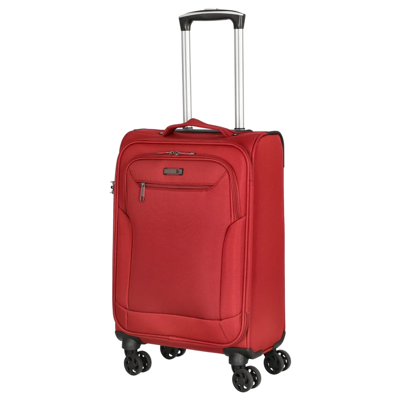 D&N Travel Line 6804 - Trolley de cabina con 4 ruedas S 55 cm (dunkelrot)