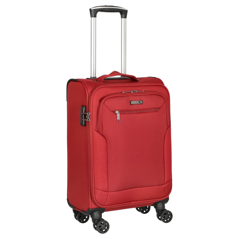 D&N Travel Line 6804 - Trolley de cabina con 4 ruedas S 55 cm (dunkelrot)