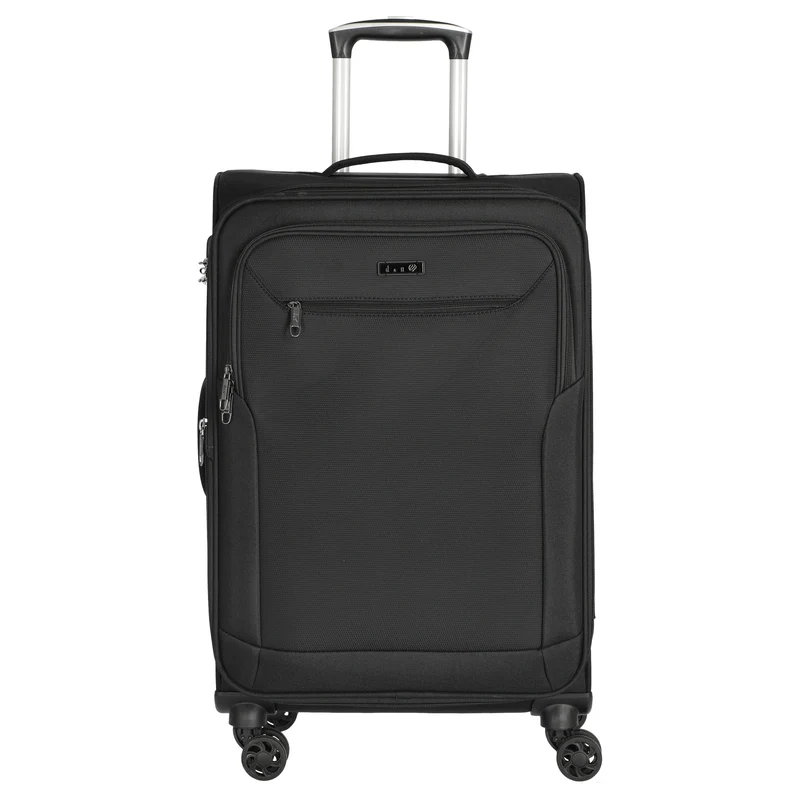 D&N Travel Line 6804 - Trolley de 4 ruedas M 66 cm (schwarz)