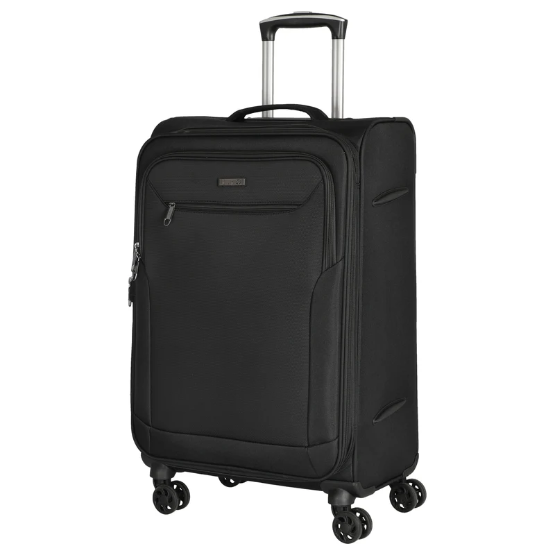 D&N Travel Line 6804 - Trolley de 4 ruedas M 66 cm (schwarz)
