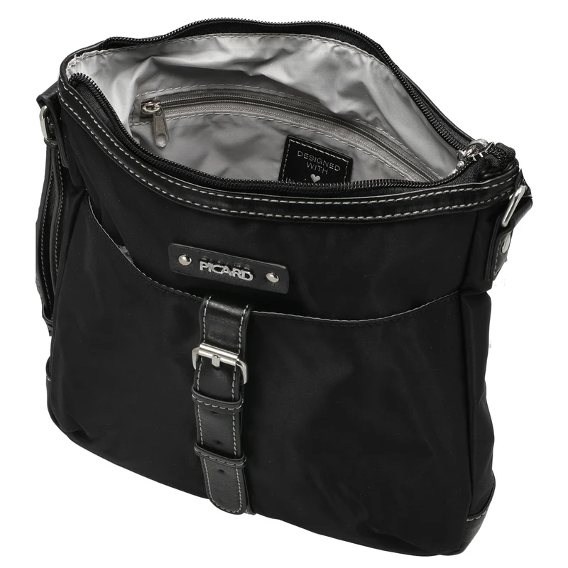 Picard Sonja - Bolso bandolera 23 cm (schwarz)