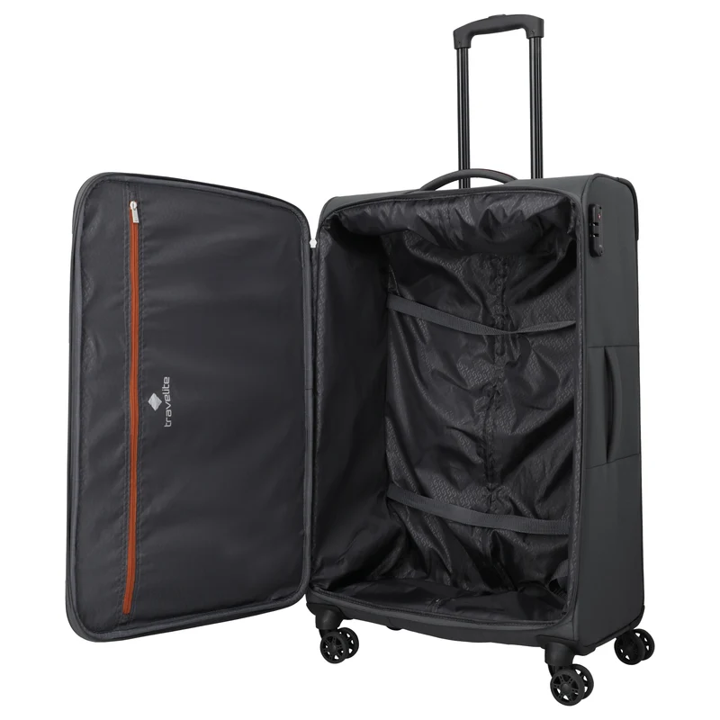 Travelite Priego - Trolley de 4 ruedas 77 cm (anthracite)