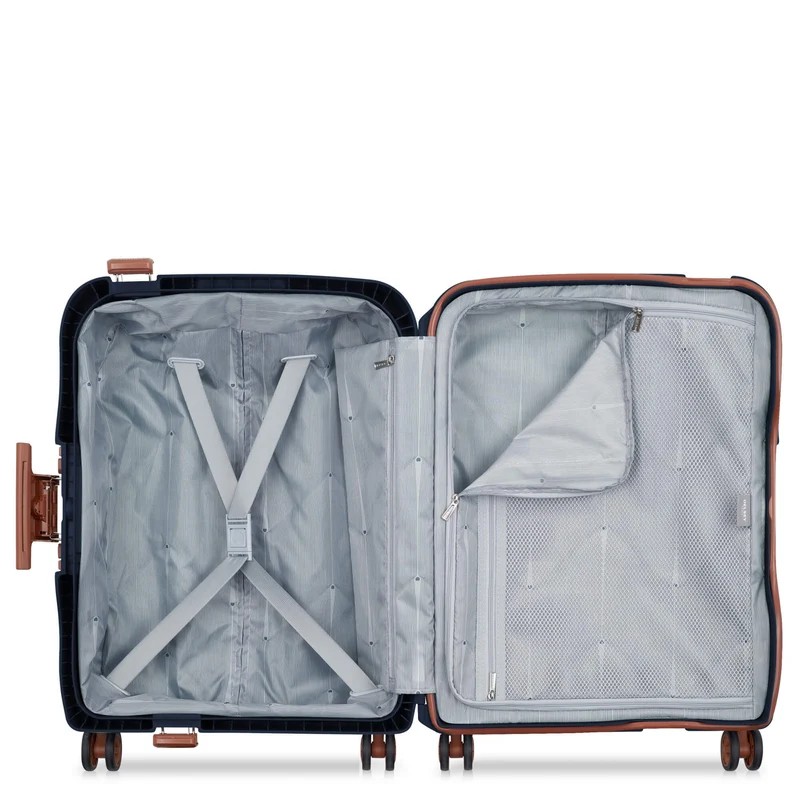 Delsey Paris Moncey MR Slim Line - Trolley de cabina con 4 ruedas 55 cm (tintenblau)