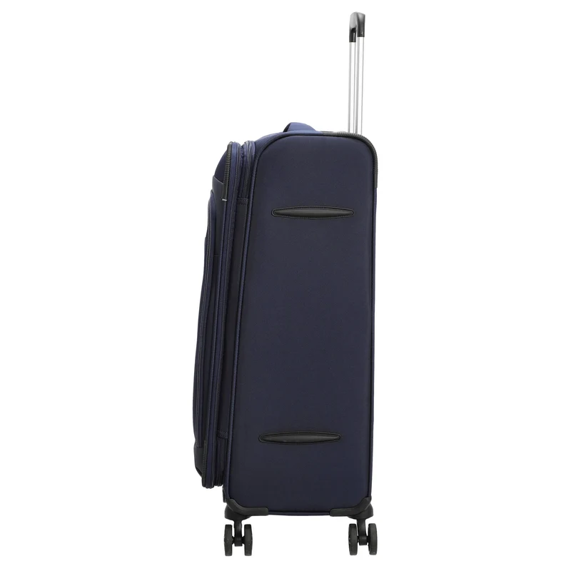 D&N Travel Line 9504 - Trolley de 4 ruedas M 67 cm expandible (navy)