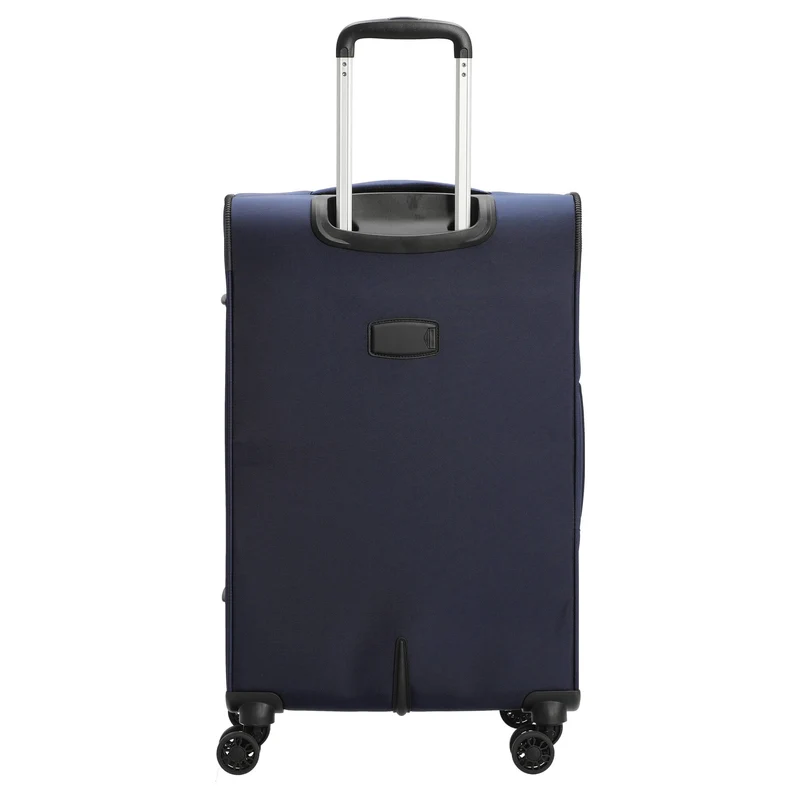 D&N Travel Line 9504 - Trolley de 4 ruedas M 67 cm expandible (navy)