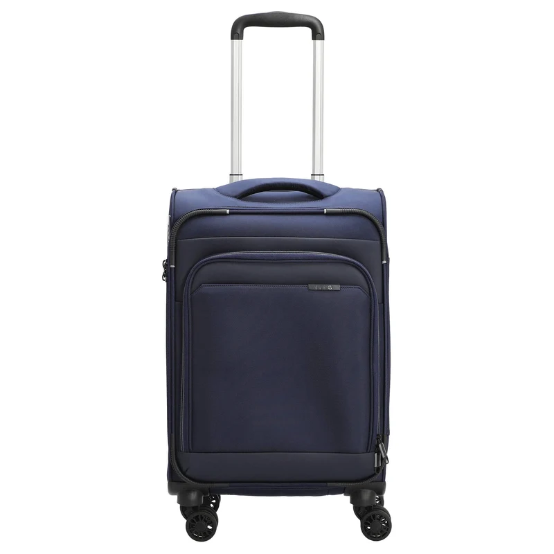 D&N Travel Line 9504 - Trolley de cabina con 4 ruedas S 55 cm (navy)