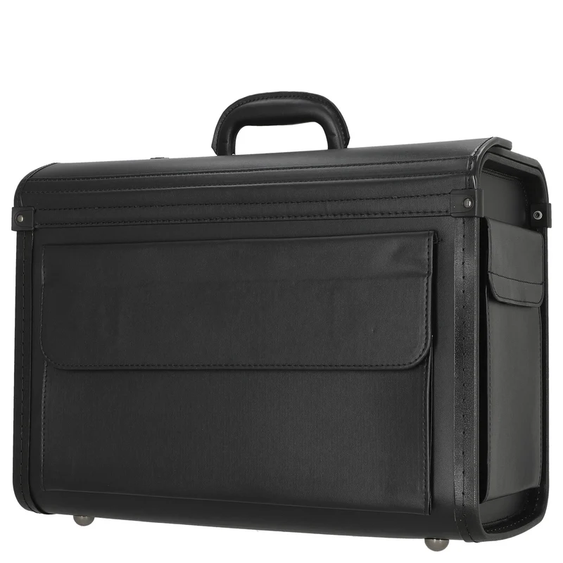 D&N Business - Maletín de piloto 46 cm PU (schwarz)
