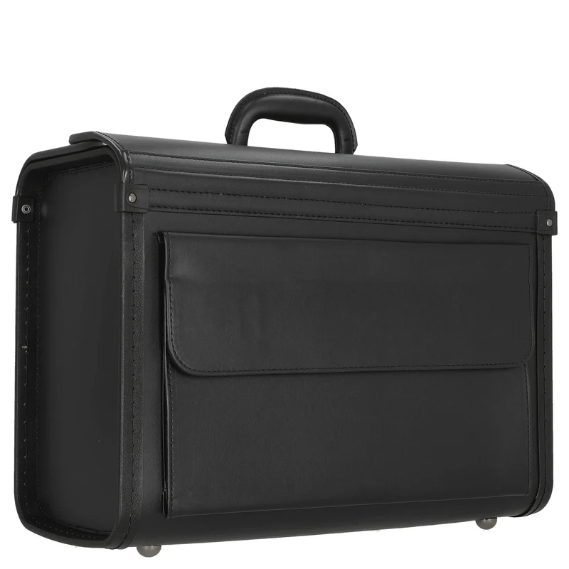 D&N Business - Maletín de piloto 46 cm PU (schwarz)