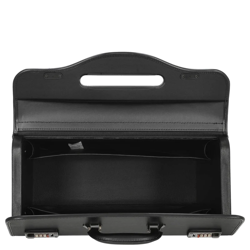 D&N Business - Maletín de piloto 46 cm PU (schwarz)