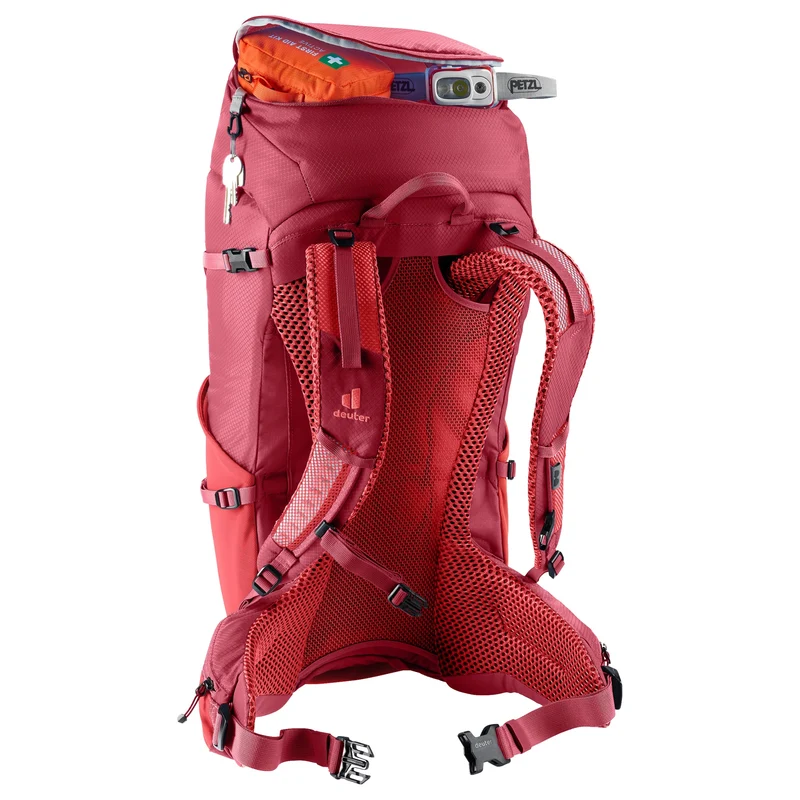Deuter Futura 32 - Mochila de senderismo 66 cm (cherry-masala)