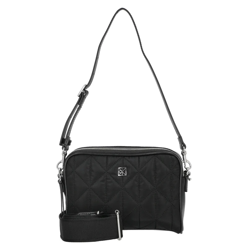Calvin Klein Quilted Camera - Bolso bandolera (black)