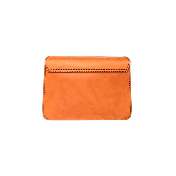 Mini Bolso Harper Clásico Coñac (Correas de Cuero)