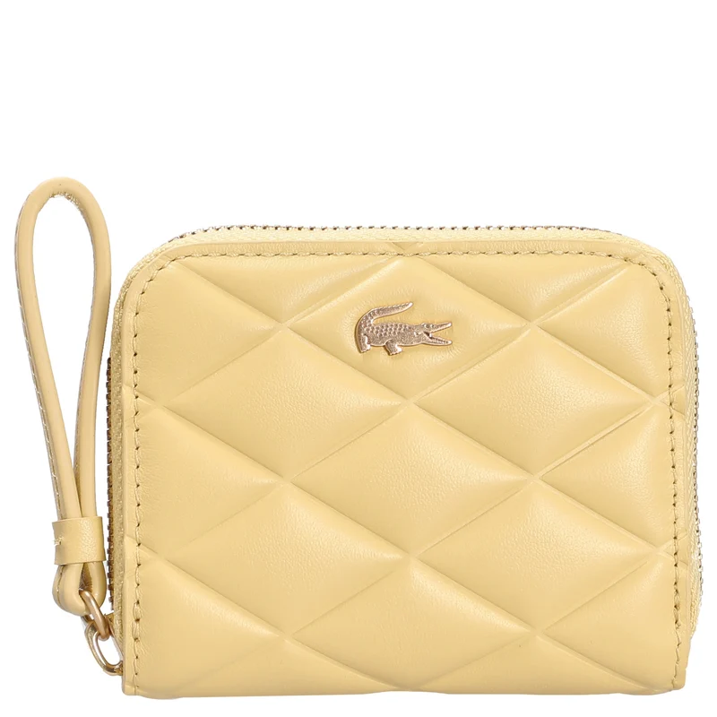 Lacoste Crocodelle Puffed - Cartera 8cc 10.5 cm (soja)