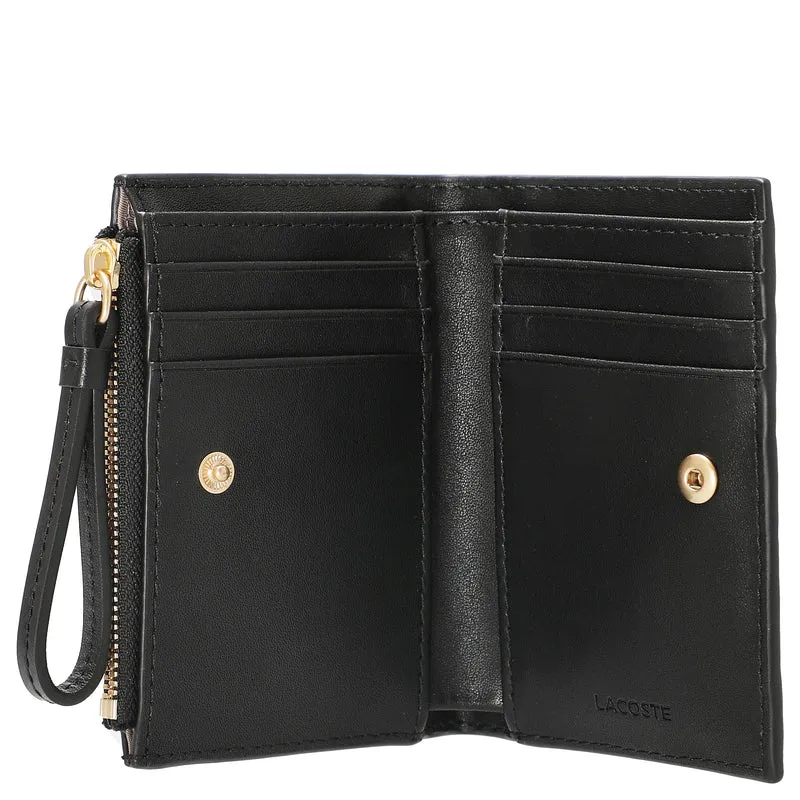 Lacoste Crocodelle - Cartera 6cc 12 cm (black)