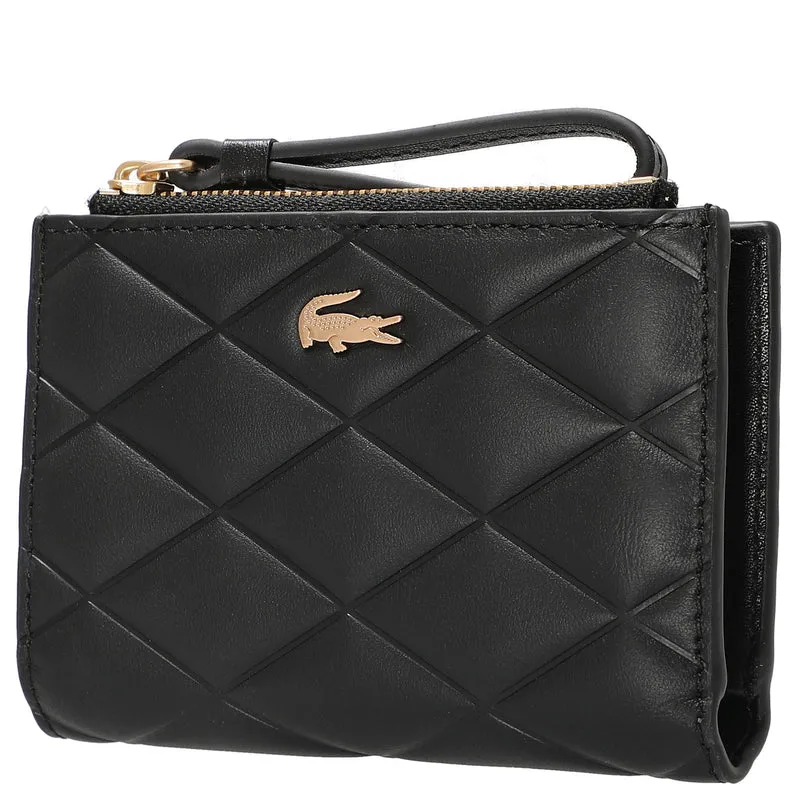 Lacoste Crocodelle - Cartera 6cc 12 cm (black)
