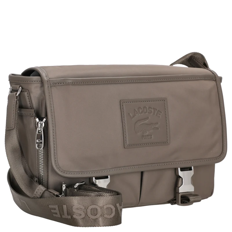 Lacoste Messenger Bag - Bolso bandolera 30.5 cm (morel)