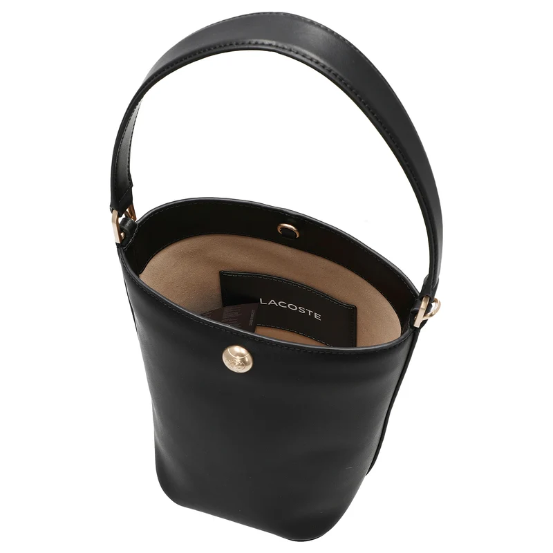 Lacoste Bucket Bag S - Bolso saco 20 cm (black)
