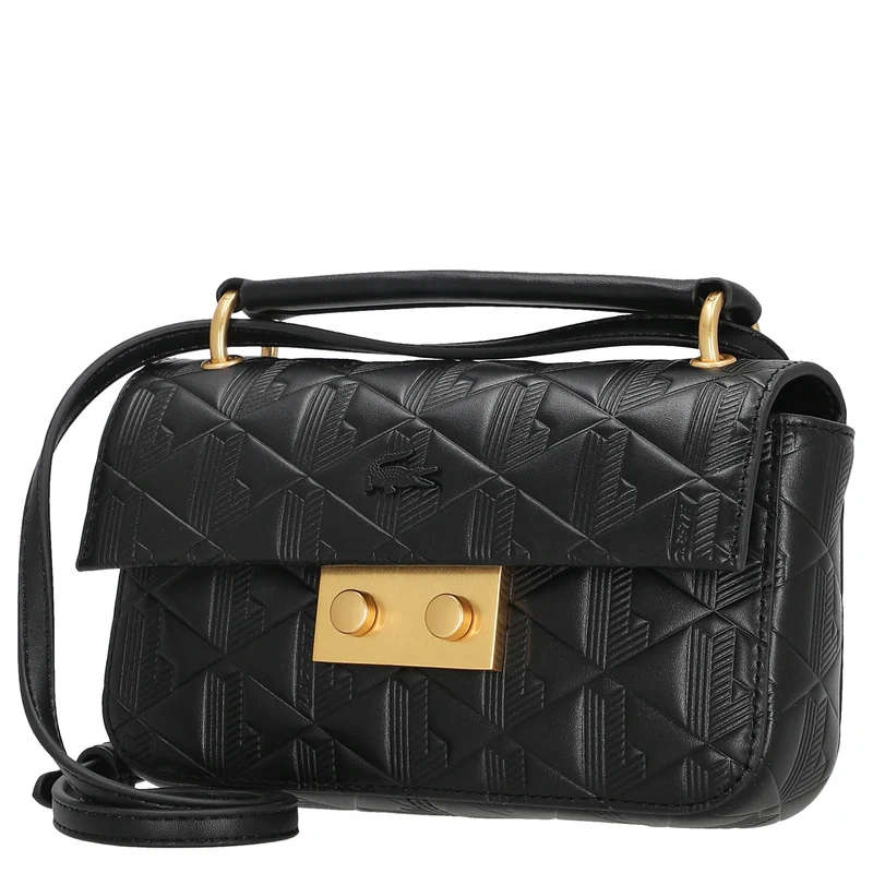 Lacoste Flap Crossover Bag - Bolso bandolera (noir)