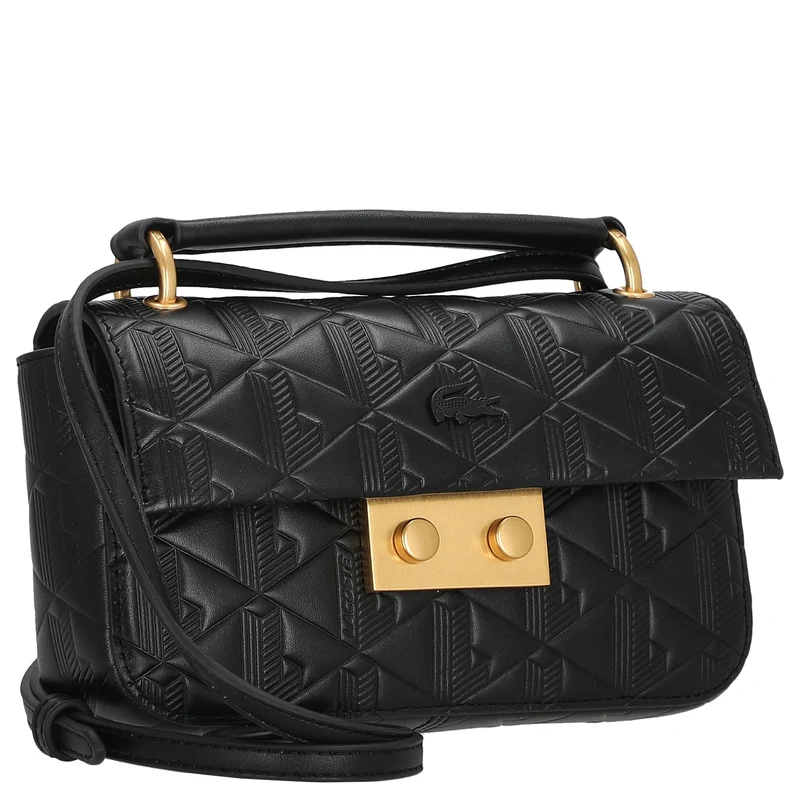 Lacoste Flap Crossover Bag - Bolso bandolera (noir)