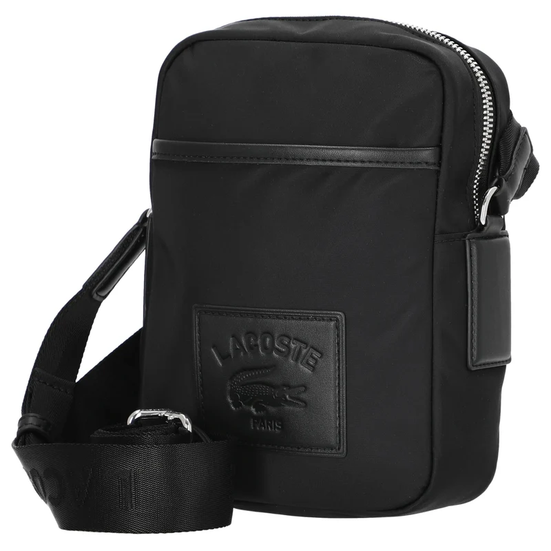 Lacoste Vertical Camera Bag - Bolso bandolera 22 cm (black)
