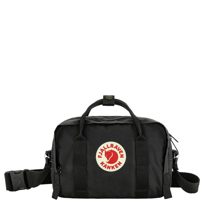Fjällräven Kånken - Bolso bandolera 22 cm (black)