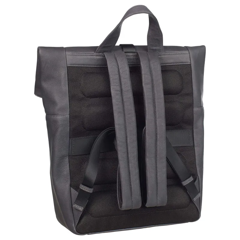 Leonhard Heyden Den Haag Roll Top - Mochila 14" 40 cm (grau)