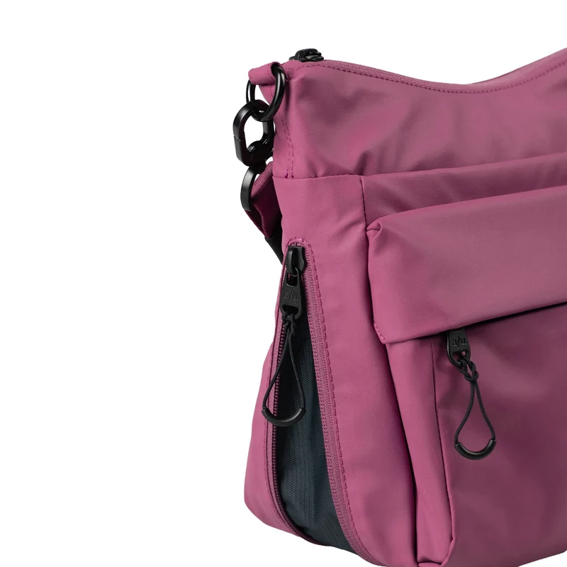 aunts & uncles Japan RE Yura RE Lite - Bolso bandolera 25 cm expandible (berry)